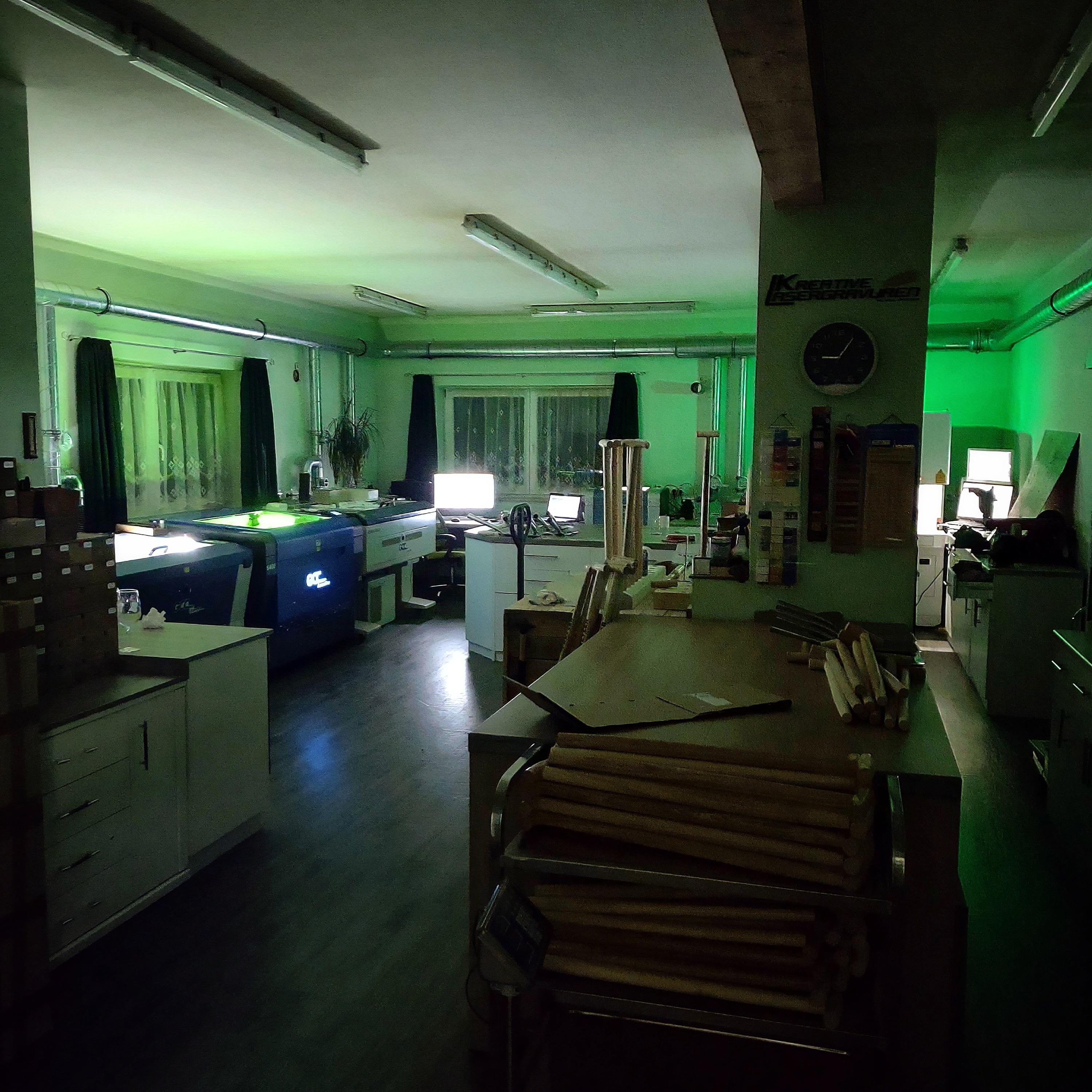 Atelier von Kreative Lasergravuren und mein-spaten.de Atelier von Kreative Lasergravuren und mein-spaten.de